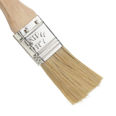 1 Inch Soft Bristle Paint Brush with Thick Wooden Handle for Wall Painting

