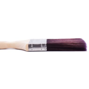 3-Inch Flat Sash Acrylic Paint Brush with Wooden & Plastic Handles