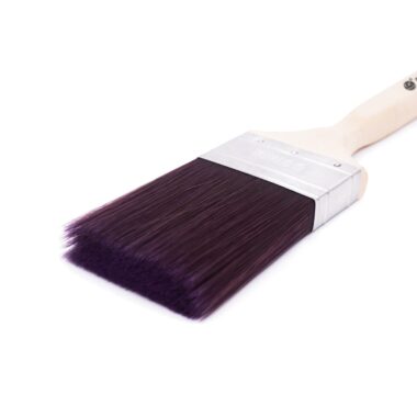 3-Inch Flat Sash Acrylic Paint Brush with Wooden & Plastic Handles