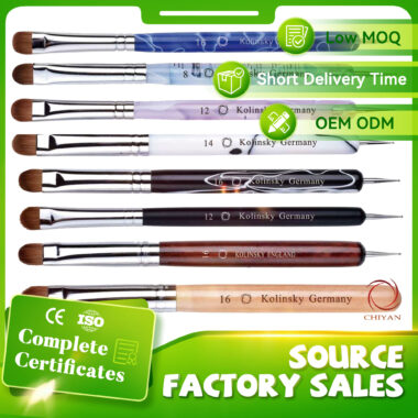 FIXTEC Wooden Paint Brushes in Bulk for Wall Painting