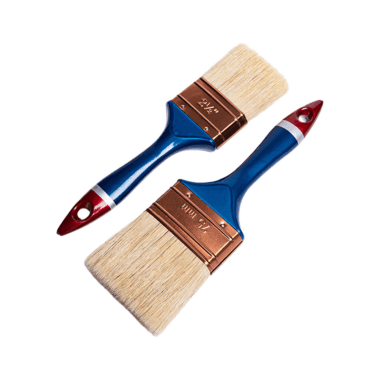 High-End Industrial/DIY Grade Paint Brush with Straight Hair and Thickened Plastic Handle