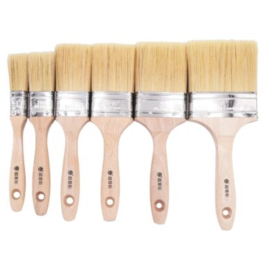 High-Quality 3-Inch Wide Double-Layered Synthetic Bristle Paint Brush