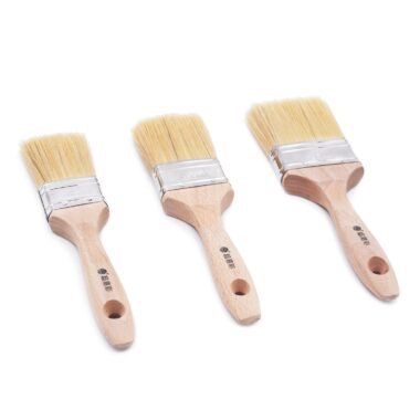 High-Quality 3-Inch Wide Double-Layered Synthetic Bristle Paint Brush
