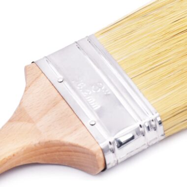 High-Quality 3-Inch Wide Double-Layered Synthetic Bristle Paint Brush