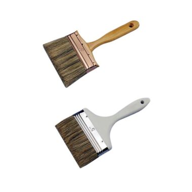 High Quality Polyester Paint Brush Set with Wooden Handles for Multi-Purpose Painting
