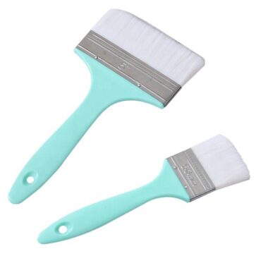 Soft Plastic Handle Paint Brush Set for Wall Painting and Industrial Coating