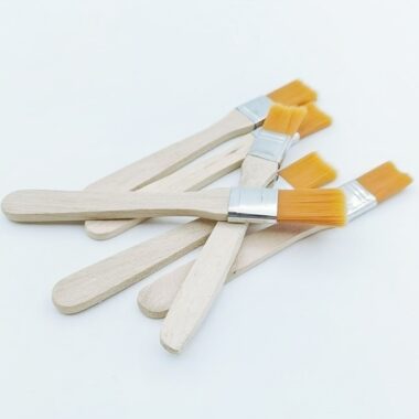 Long bristle paint and cleaning brush for dust, BBQ, and keyboard use