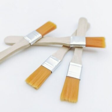 Long bristle paint and cleaning brush for dust, BBQ, and keyboard use