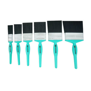 OEM Industrial Paint Brush Set with Plastic Handles for DIY Wall Painting