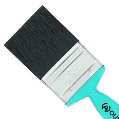 OEM Industrial Paint Brush Set with Plastic Handles for DIY Wall Painting