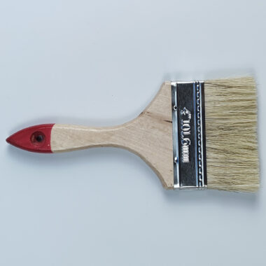 Red Tail Paint Brush Set with Wooden Handle – 1 to 4 Inch Sizes Available