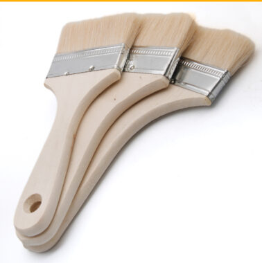 Soft wool paint brush for cleaning, baking, BBQ, and painting