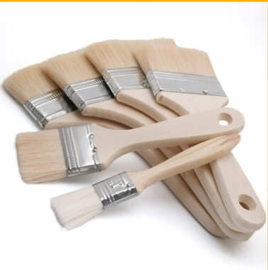 Soft wool paint brush for cleaning, baking, BBQ, and painting