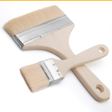 Soft wool paint brush for cleaning, baking, BBQ, and painting