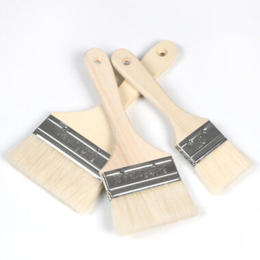 Soft wool paint brush for cleaning, baking, BBQ, and painting
