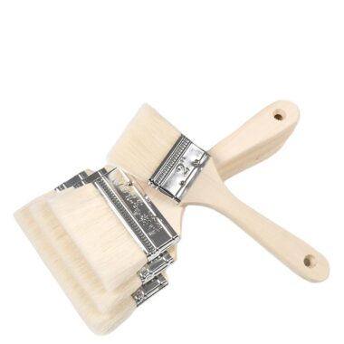 Soft wool paint brush for cleaning, baking, BBQ, and painting