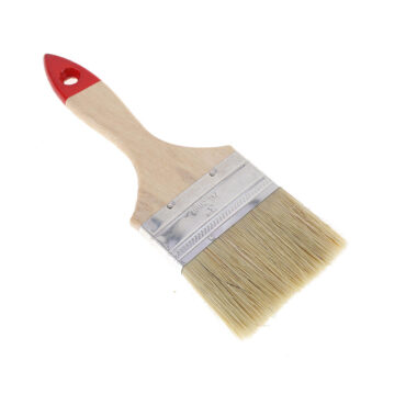 Wall Paint Brush with Wooden Handle and Synthetic/Natural Bristles