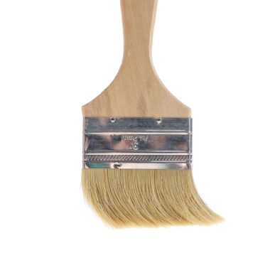 Wall Paint Brush with Wooden Handle and Synthetic/Natural Bristles