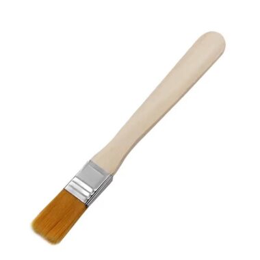 Wood Handle Nylon Brush for Welding, Paint, and Household Cleaning