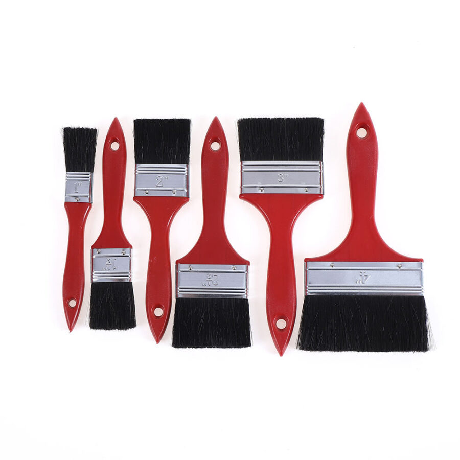 Custom Paint Brush Tool for Wall Painting – Angled and Flat Heads for Home Decor