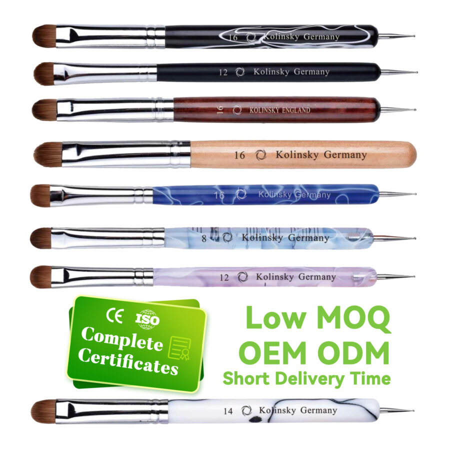 FIXTEC Wooden Paint Brushes in Bulk for Wall Painting