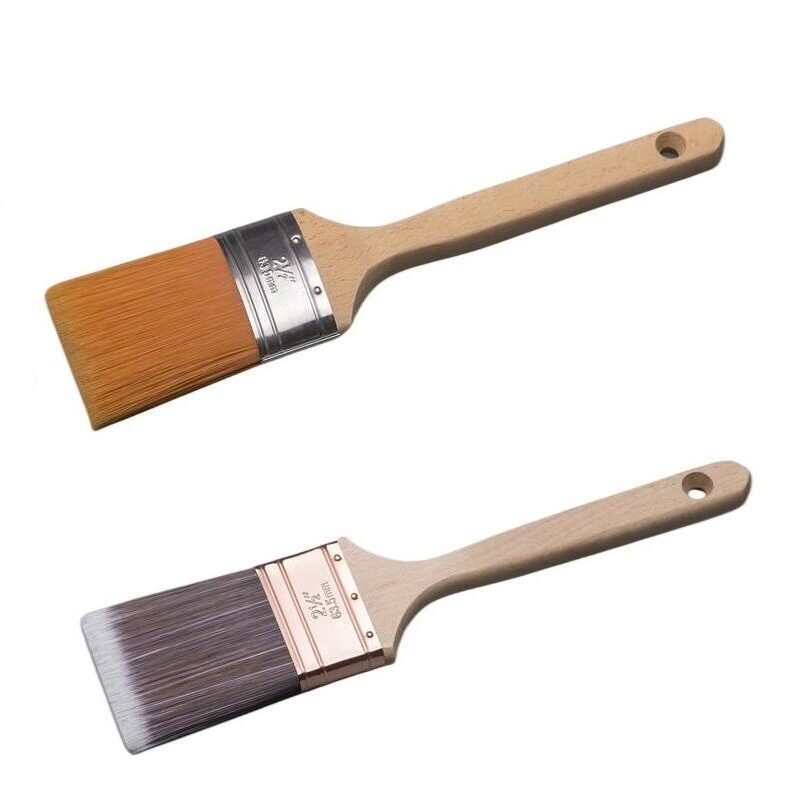 High Quality Polyester Paint Brush Set with Wooden Handles for Multi-Purpose Painting