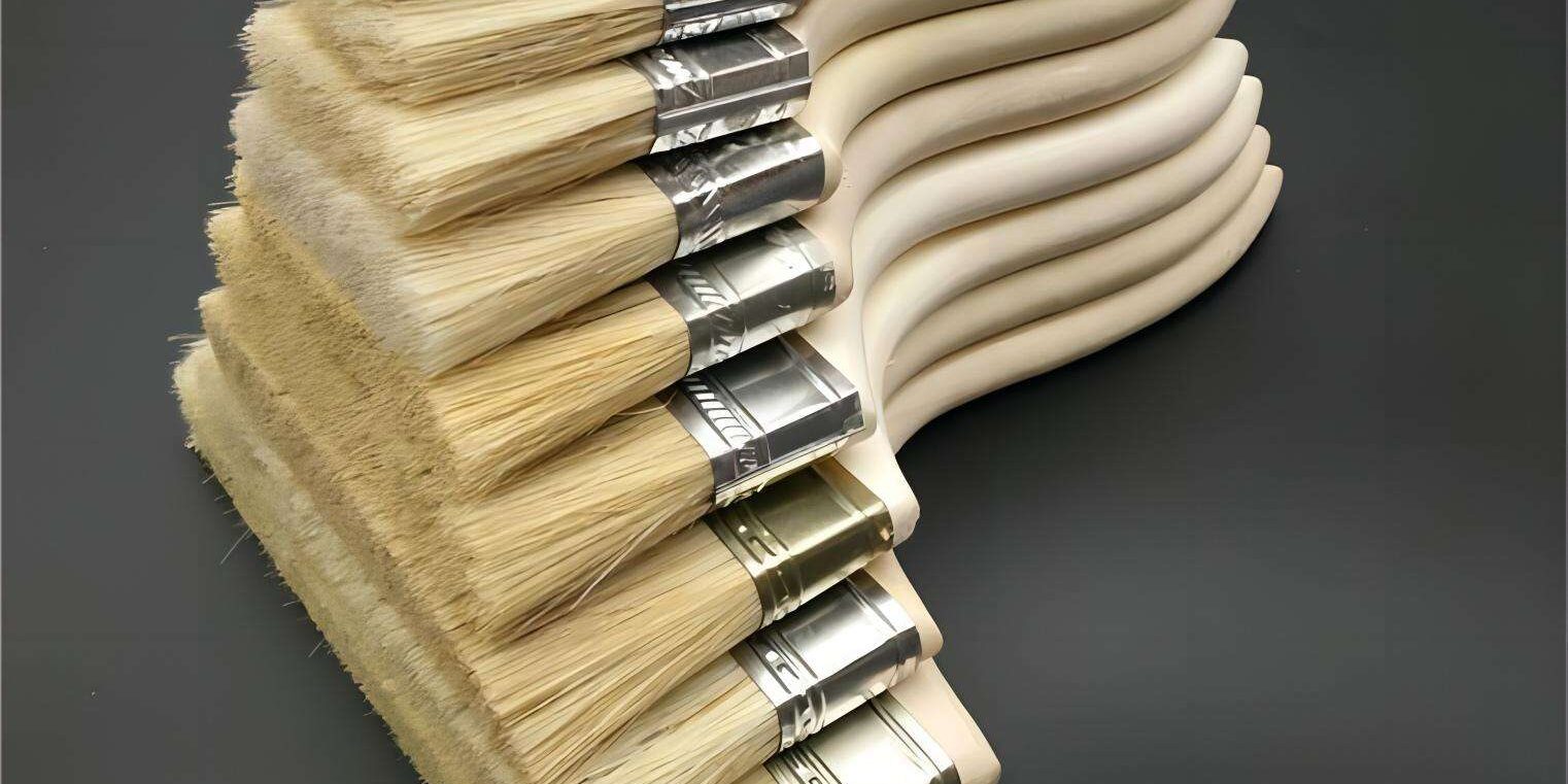 OEM Paint Brush with Plastic Handle for Wall Painting – Industrial and DIY Use