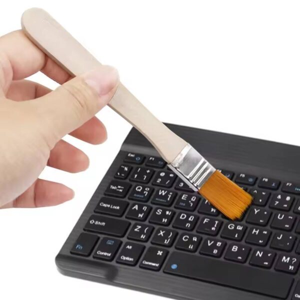 Wood Handle Nylon Bristle Cleaning Paint Brush for Welding and Home Use (1) Wood Handle Nylon Brush for Welding, Paint, and Household Cleaning